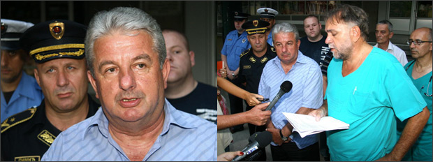 Povređeni policajci u stabilnom stanju