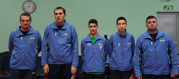 Stonoteniseri Spartaka II šampioni Druge lige