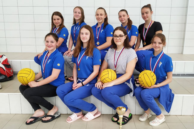 Vaterpolo: Kadetkinje Spartaka viceprvakinje Srbije