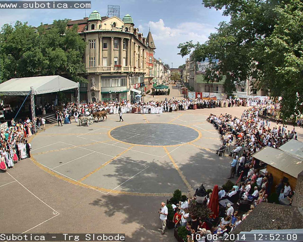 Centralna svečanost Dužijance danas na Gradskom trgu
