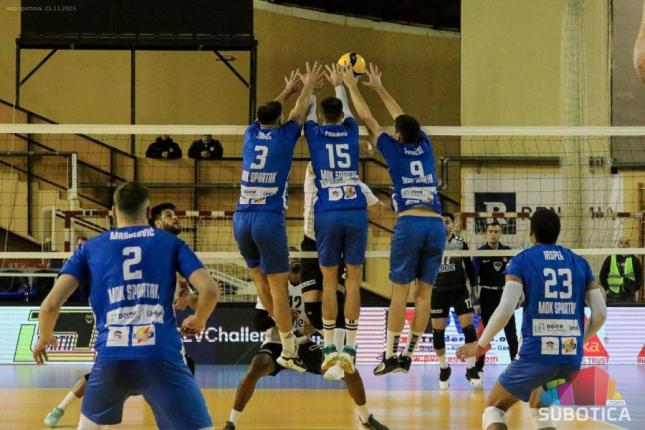 Odbojka: Spartak propustio šanse, očekuje ga težak revanš u Portugalu