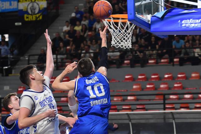 Košarka: Spartak pobedio u Skoplju, odluka o finalisti pada u Subotici