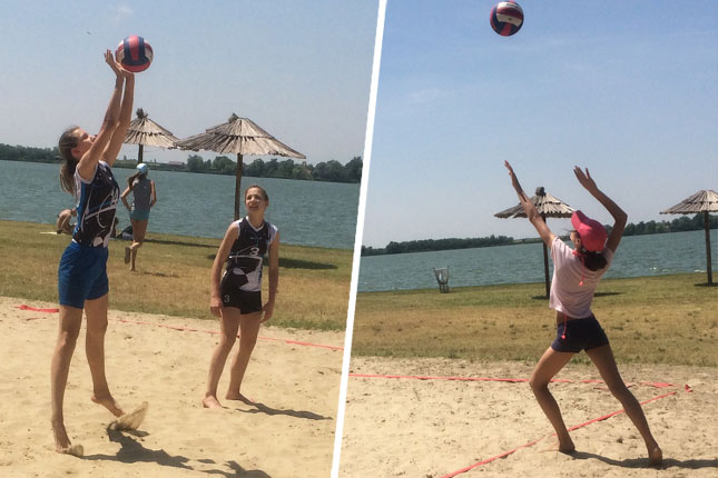 Održan prvi turnir odbojke na pesku za devojčice osnovnoškolskog uzrasta