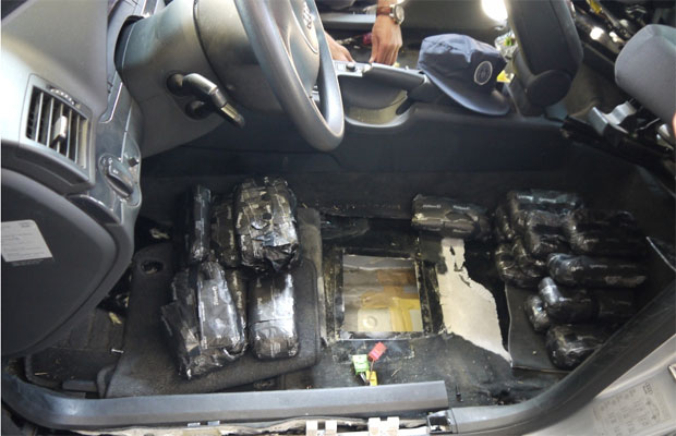 Zaplena narkotika na Kelebiji