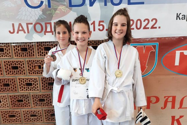 Karate: "Spartak-Enpi" ekipni prvak Srbije, Grbić osvojio 4 zlatne medalje