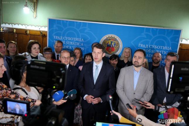 Lista "Savez vojvođanskih Mađara - dr Balint Pastor" predata Gradskoj izbornoj komisiji