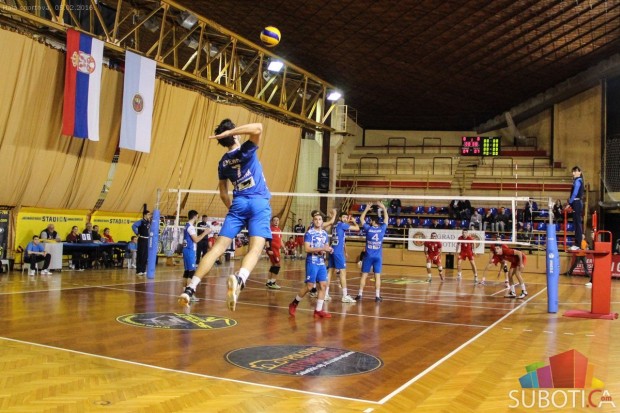 Odbojkaši Spartaka maksimalni protiv Borca