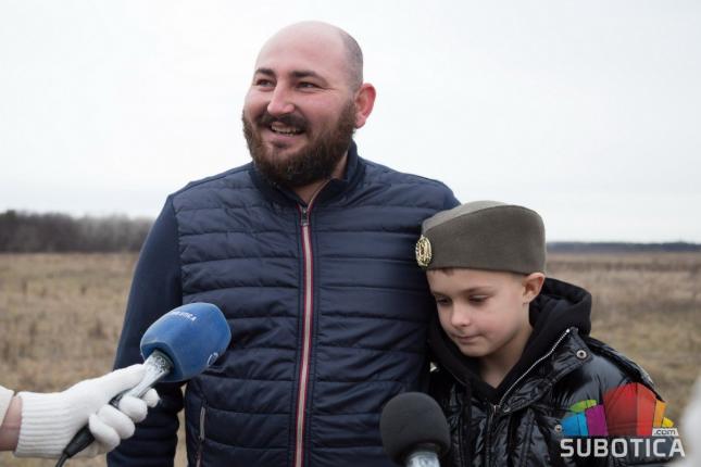 Tradicionalna seča badnjaka u Subotici