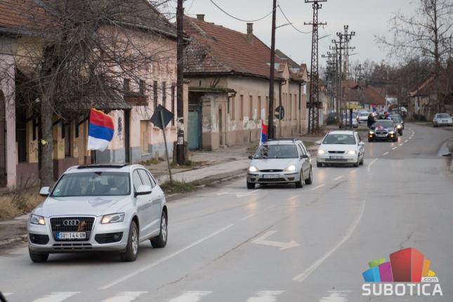 Tradicionalna seča badnjaka u Subotici