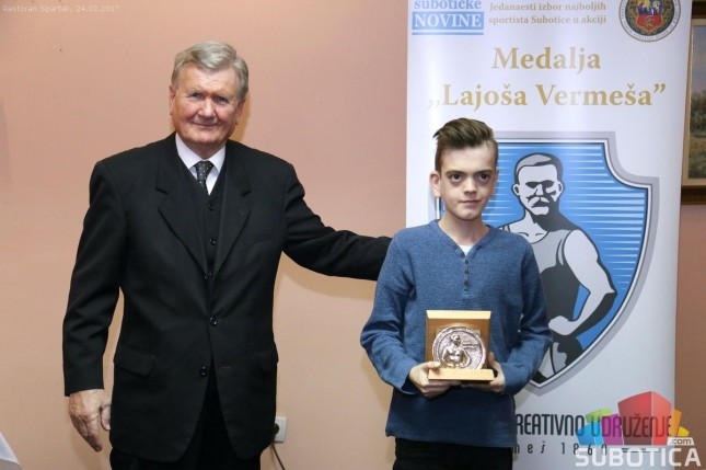 Oni dolaze: Luka Andrašić, stonoteniser Spartaka i učenik Tehničke škole "Ivan Sarić"