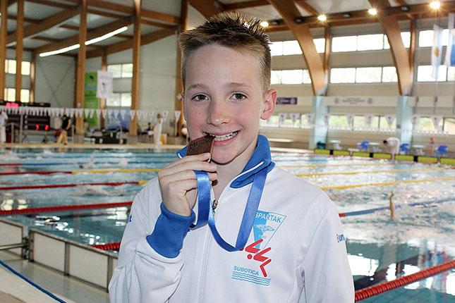 Plivanje: Spartak najuspešniji u Somboru, drugi u Banja Luci - Nikola Koltin obezbedio nastup na Evropskom prvenstvu