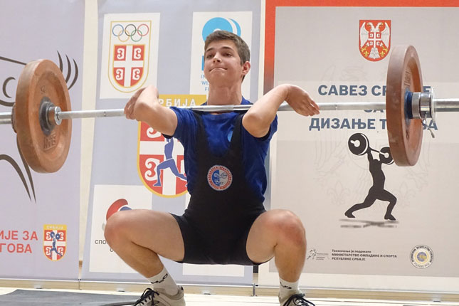 Dizanje tegova: Spartak treći na ekipnom prvenstvu Srbije