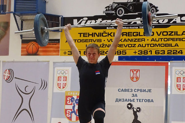 Dizanje tegova: Spartak treći na ekipnom prvenstvu Srbije