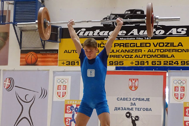 Dizanje tegova: Spartak treći na ekipnom prvenstvu Srbije