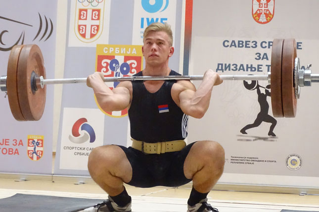 Dizanje tegova: Spartak treći na ekipnom prvenstvu Srbije