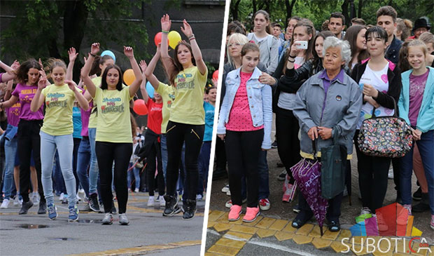 Maturantski ples u centru grada