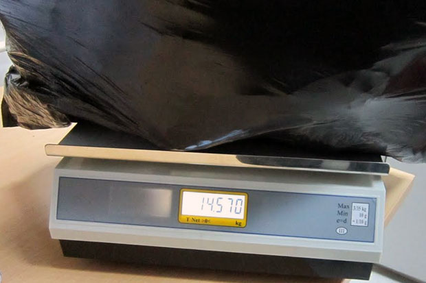 Na Horgošu sprečeno krijumčarenje 14,5kg marihuane