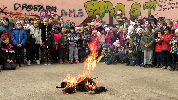 Učenici OŠ "Jovan Jovanović Zmaj" oterali zimu