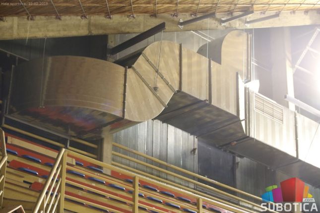 Klimatizacija Hale sportova do kraja februara
