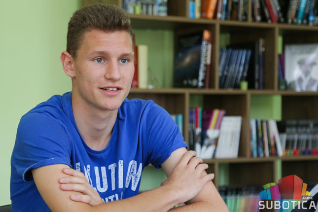 Oni dolaze: Matej Pastva, učenik Tehničke škole "Ivan Sarić" i kadet FK "Spartak"