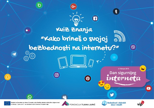 Aktivnosti za decu i roditelje povodom "Dana sigurnijeg interneta"