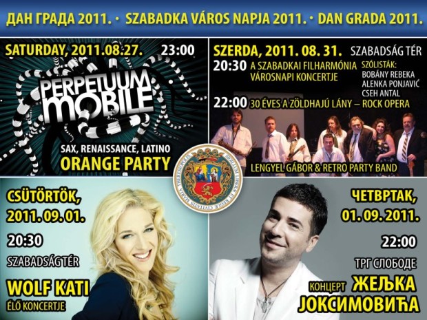 Danas počinje proslava Dana grada