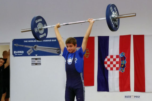 Tri zlatne medalje za dizače tegova Spartaka na Kupu Budimpešte