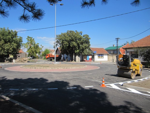 Kružni tok u ulici Ivana Antunovića spreman za svečano otvaranje