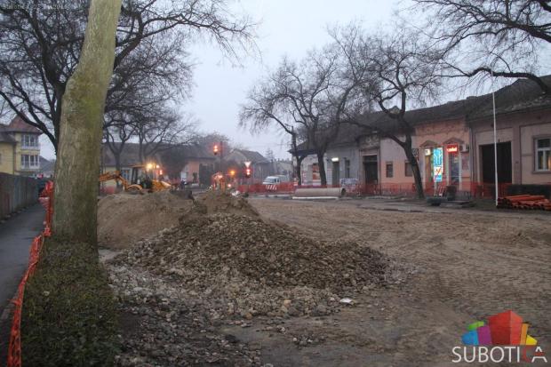 U ponedeljak se završavaju radovi u delu Ulice Petefi Šandora