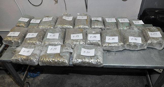 Uhapšeni u posedu 30 kilograma marihuane