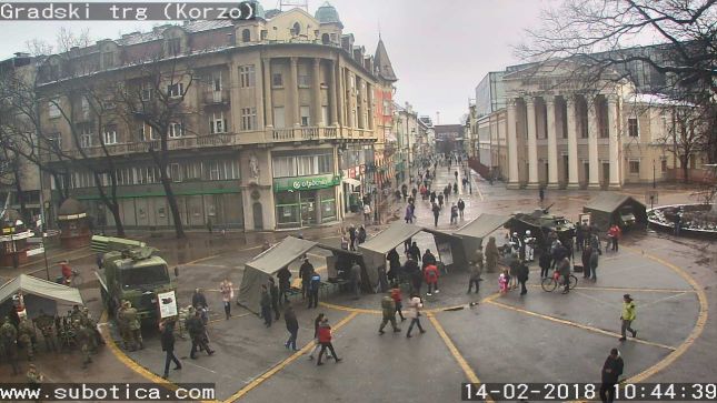 Vojska među narodom u sklopu obeležavanja Dana državnosti