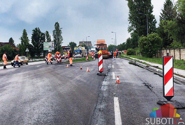 Počeli radovi na Segedinskom putu ispred Shoppy-a