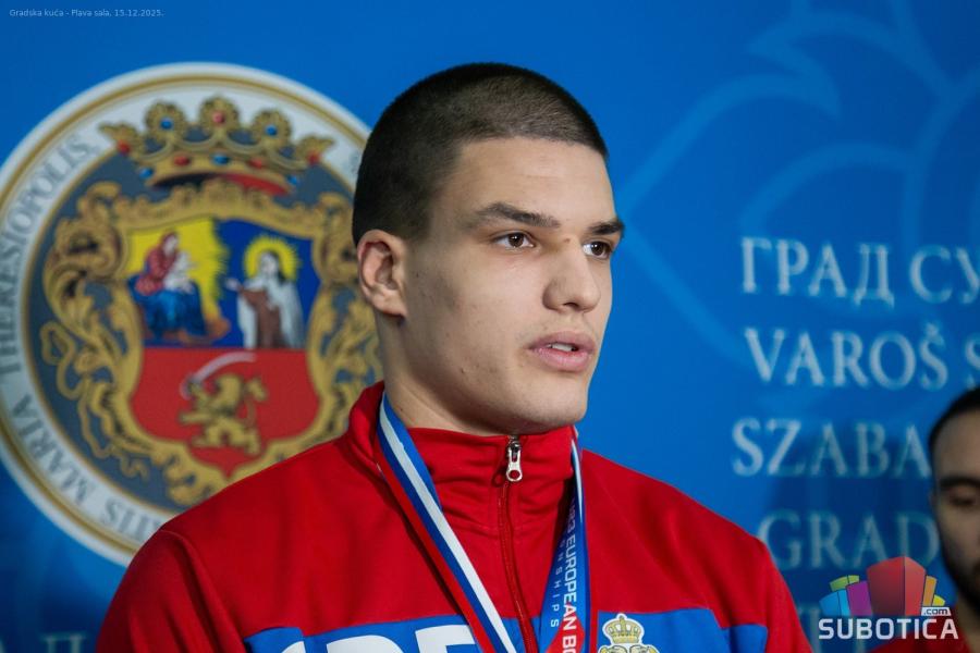 Subotica dočekala šampione: prijem za osvajače nacionalnih, evropskih i svetskih medalja