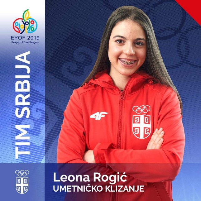 Leona Rogić predstavlja Srbiju na Zimskom olimpijskom festivalu mladih u Sarajevu