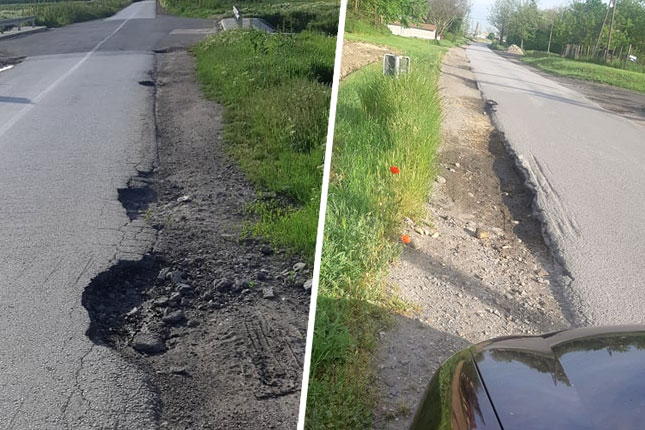 Veliki broj rupa na kolovozima, ekipe svakodnevno na terenu