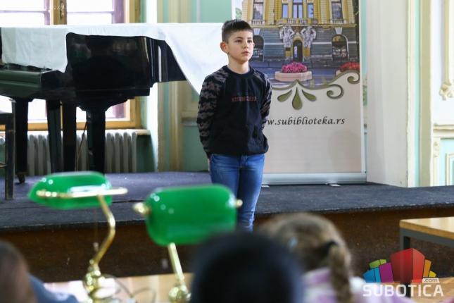Više od 30  školaraca predstavljaće Suboticu na Zonskoj smotri recitatora "Pesniče naroda mog"