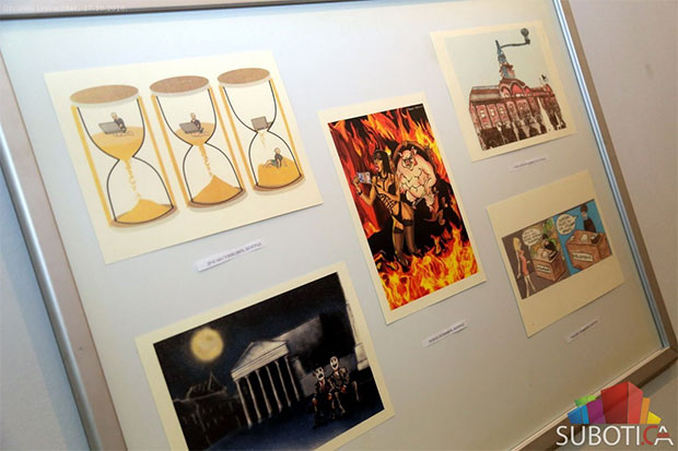 Otvorena izložba karikatura