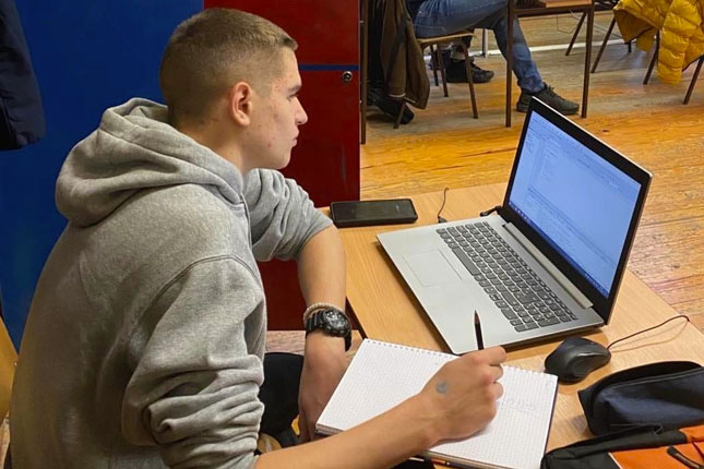 Prva generacija đaka IT smera u Gimnaziji "Svetozar Marković"