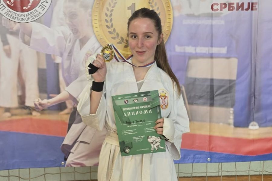 Karate: "Spartak Enpi" osvojio prvo mesto na Prvenstvu Srbije