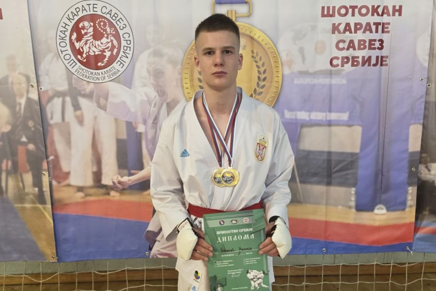 Karate: "Spartak Enpi" osvojio prvo mesto na Prvenstvu Srbije