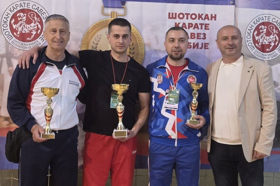 Karate: "Spartak Enpi" osvojio prvo mesto na Prvenstvu Srbije