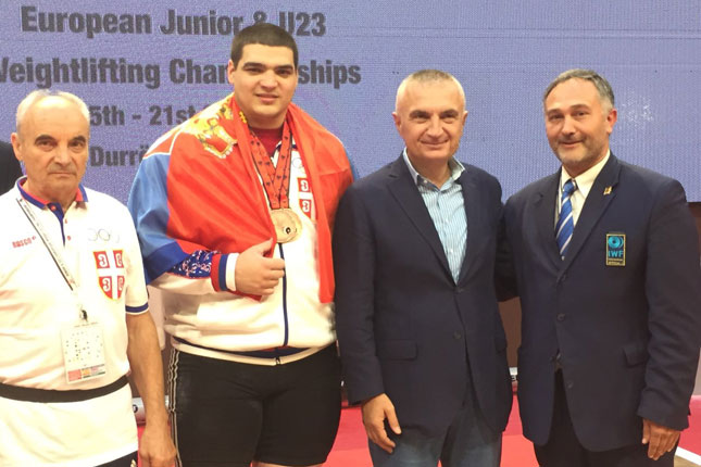 Dizanje tegova: Tamaš Kajdoči osvojio dve bronzane medalje na Evropskom prvenstvu