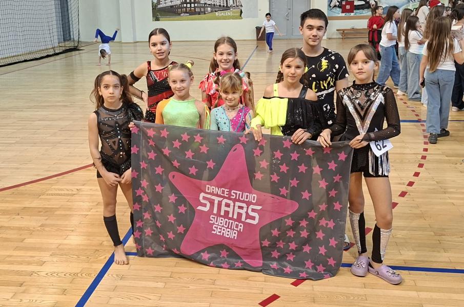 Mladi plesači „Starsa“ blistali na takmičenju: 11 zlata, gala veče i novčana nagrada