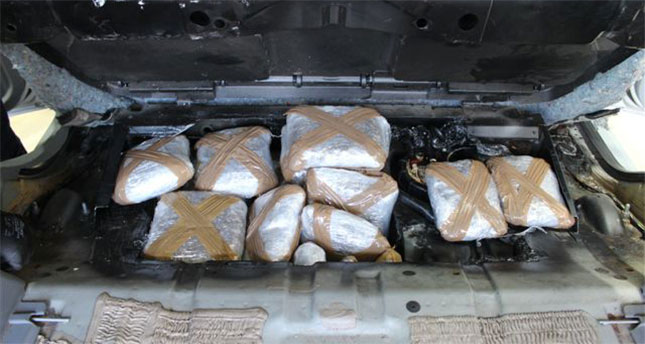 Zaplenjeno 25 kilograma marihuane na Horgošu