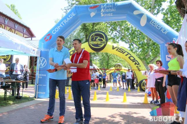 Pobednici 24-časovnog ultramaratona na Paliću su Mihal Šulja i Valentina Nejković