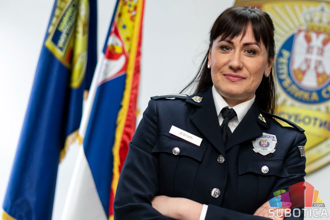 Isidora Jevtić – dama u subotičkoj Saobraćajnoj policiji