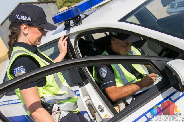 Isidora Jevtić – dama u subotičkoj Saobraćajnoj policiji