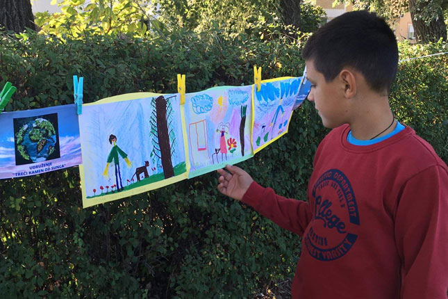 Deca obeležila "Dan bez automobila"