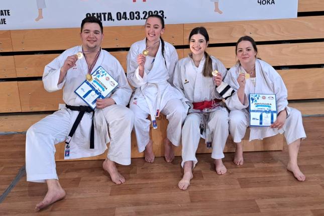 Karate: Spartak Enpi najuspešniji na Prvenstvu Vojvodine, osvojeno 58 medalja
