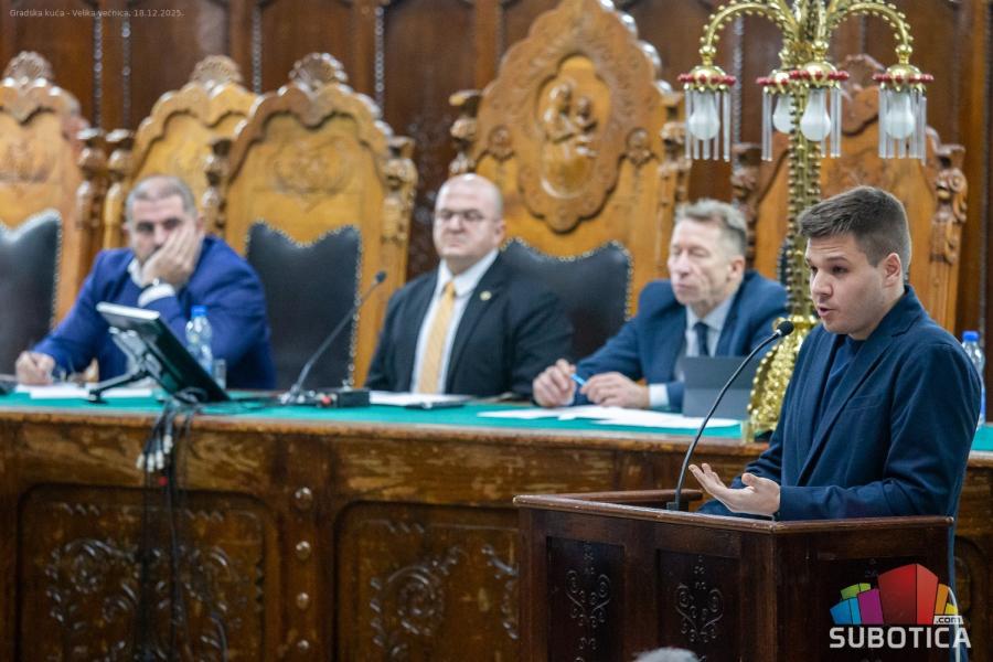 Usvojen budžet Subotice za 2026: Više od 9,2 milijarde dinara uz oštru raspravu